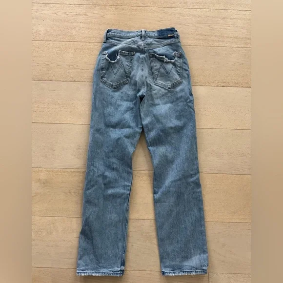Mother Superior High Waisted Study Hover In We Are Castaways Jeans Size 26
